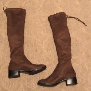 Zara over the knee boots